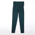 Dark green seamless high-waist yoga leggings with scrunch bum lifting effect - G9510 Dark Blue Trousers / S