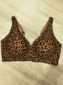 Comfortable seamless wireless bra for women featuring a stylish brown leopard print design - Brown Leopard