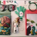 Mexico national football fan cheering kit with flag glasses, scarf and accessories - Mexico
