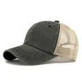 Black with Beige Mesh Adjustable