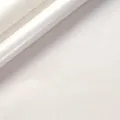 Self-adhesive white pearlescent gift wrapping paper roll with back grid for easy cutting - 10m Roll / Pearlescent Milk White (43cm*10m)