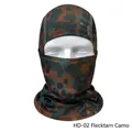 Tactical balaclava in Flecktarn camouflage with breathable mesh fabric for outdoor use - German Flecktarn