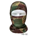 Tactical balaclava in jungle tiger camo made of breathable quick-dry mesh fabric - Indian Symbol