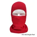 Quick-dry breathable tactical balaclava face mask in bright red for cycling and fishing - Red
