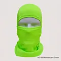 Breathable fluorescent green mesh tactical face mask for outdoor cycling and fishing - Fluorescent Green