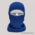 Breathable royal blue tactical balaclava face mask with mesh fabric for outdoor cycling - Royal Blue
