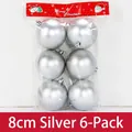 8cm Silver