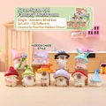 Fantasy Mushroom Cat figurine blind box, colorful resin desk ornament for home decoration - -23 Cat Pai Fantasy Mushrooms 9 / Random 1pc