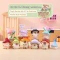 Fantasy Mushroom Cat figurine blind box, colorful resin desk ornament for home decoration - -23 Cat Pai Fantasy Mushrooms 9 / Full Set