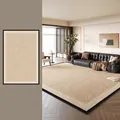 Beige ijssisde verkoelend tapijt met geometrische textuur en een antislip onderkant - Ijszijde Mat-auburn / 200×300cm [populaire Maat]