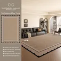 Beige ice silk cooling mat rug with geometric patterns and non-slip backing - Ice Silk Cooling Mat - Beidaolin / 200×300cm [hot Selling Size]