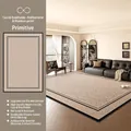 Verkoelend ijszijde vloerkleed met geometrische patronen in kaki en zwart voor woonkamer - Ijs Zijde Mat-simple / 200×300cm [populaire Maat]