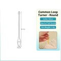 6.7cm silver stainless steel bodkin threader for DIY sewing and elastic cord insertion - Standard Threader - Round