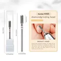Professional KH05 diamond grinding nail drill bit for cuticle removal and Russian manicure - KH05 Ultrafine-Round Cylinder