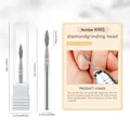 Professional diamond nail grinding bit for Russian manicure KH01 with ultrafine granularity - KH01 Ultrafine-Russian Pre-treatment