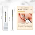 Number KH12 ultrafine diamond grinding head nail drill bit for cuticle preparation - KH12 Ultrafine-Drill Bit