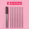 Mechanical pencil 2mm lead refills 8 pieces pack in transparent storage case - Thickened Lead Refills