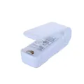 Portable mini bag sealer in white color, battery-operated handheld heat sealing tool - Chinese Packaging / White