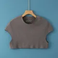 Dark gray thermal shoulder protector vest in size L, cation and polyester blend fabric - M / Vest Style / Dark Gray
