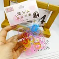 Strong multicolor elastic hair bands set in transparent bag for kids and girls - Small Size / Light Multicolor Small Loop