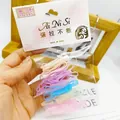 Durable colorful elastic hair bands set in macaron shades with high elasticity for kids - Jelly Color Large Loop