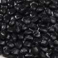 Black marble texture acrylic rectangular beads for DIY jewelry and phone charms making - 10 Pieces/Pack (10.5*13.5mm) / Black