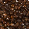 Brown marble pattern acrylic oval beads for DIY handmade jewelry and accessory making - 10 Pieces/Pack (10.5*13.5mm) / Brown