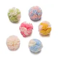 Pompons en tulle colorés pour accessoires cheveux et décoration de vêtements en six couleurs - Style Multicolore Mixte / Ensemble de 20 Pièces / Mélange Aléatoire