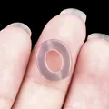 Transparante paarse ovale holle agaatsteen kraal voor DIY ketting en armband maken - 10*12mm Ovaal / Grijze Agaat