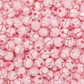 8-10mm pink and white acrylic beads with red crackle pattern for DIY jewelry making - Rose Red