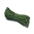 3mm dark green core-spun cotton braided cord for DIY handmade jewelry and crafts - (Diameter 3mm) 10m / Avocado Green