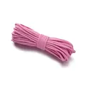 Faisceau de cordon de coton tressé rose vif de 3 mm pour le bricolage et les accessoires - (Diamètre 3mm) 10m / Rose Pêche