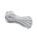 Cordon en coton blanc 3mm pour bricolage fait main et accessoires de chaîne mobile - (Diamètre 3mm) 10m / Blanc décoloré