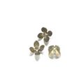 Conical 4-petal flower bead caps in vintage bronze alloy for DIY jewelry making - 15*8mm (50 Pieces/Pack) / Antique Bronze