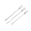 Set di 3 strumenti metallici per resina con cristalli per creazione di gioielli fai-da-te - Kit di strumenti / Bianco
