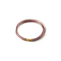 0.6-3mm rose gold craft aluminum wire for DIY jewelry making and artistic handcrafting - 0.6mm (10 Meters/Pack) / Brown