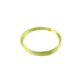 Roll of lime green craft aluminum wire with metallic finish for jewelry making and DIY - Light Green