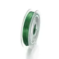 Fil cristal élastique vert sur bobine transparente pour perles et bracelets DIY - Style 1(ac0640) / Vert