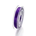 Fil élastique violet pour bijoux DIY sur bobine pour bracelets et colliers perlés - Style 1(ac0640) / Violet