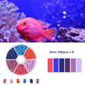 Kit perles de rocaille 3mm en 6 couleurs avec boîte de rangement pour création bijoux DIY - Carpe koi