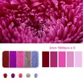 2mm DIY seed bead kit with 9000 pieces in vibrant shades of red, purple, and pink colors - 2.0mm / Brilliant Colors (Red Purple Pink Tone Combination)