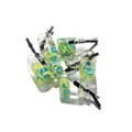 Pendentif mini bouteille en verre avec tranches de citron vert pour bijoux DIY - 10 pcs/Paquet / Citron Bleu
