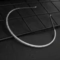 Elegant silver thin headband with crystal rhinestones for women hair styling - Silver (TS-J2699S)