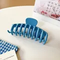 Pinza per capelli blu Klein opaca con design multi-denti per acconciature - 13# Osso Di Drago Azzurro
