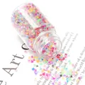 Bottled colorful glass seed beads for DIY jewelry making including bracelets and rings - Dyed-core Mixed Color