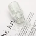 Bottled pearl white glass seed beads for DIY jewelry making and embroidery crafts - Pure White