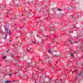 Dischetti di argilla a forma di coniglio rosa e glitter per fai-da-te e cover cellulari - Caramella Coniglio (Stile A) / 10g/Confezione