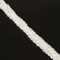 Κρυστάλλινες χάντρες 3x5mm με όψεις και εφέ AB για χειροποίητα κοσμήματα και κατασκευές - 3x5mm 1 Σειρά/Πακέτο (περίπου 95-98 τμχ) / Λευκό AB
