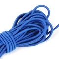 High-elasticity bright blue round elastic cord for DIY crafts and sewing accessories - 2.5mm Diameter 5m/Bag / Blue