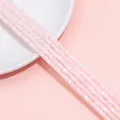 DIY light pink mother of pearl flat round spacer beads for handmade jewelry - 2x4mm Hole 0.8mm 38cm Per Strand Approx 180 Beads / Light Pink